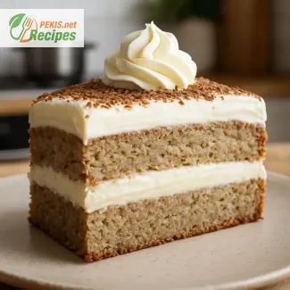 Bizcocho de castañas con crema de vainilla - Auténticos sabores de otoño