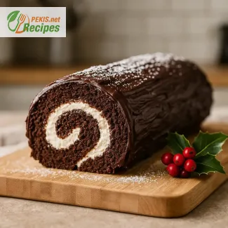Tronco de Navidad de chocolate: la mejor receta