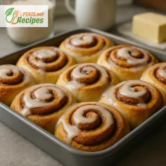 Homemade Cinnamon Rolls for Christmas Breakfast