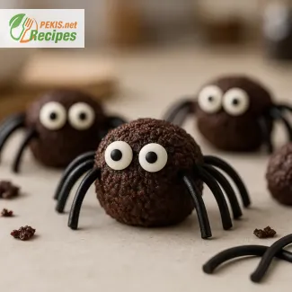 Spinnen Schokokugeln – Gruseliges Halloween Rezept für Kinder und Gäste