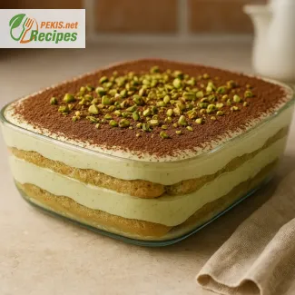 Tiramisù al pistacchio: Un’elegante rivisitazione del classico dessert italiano