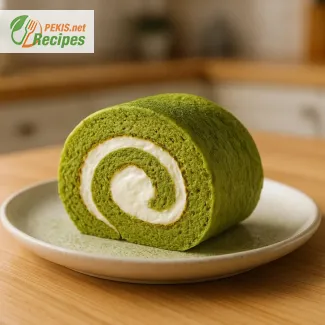 Silk-rolled matcha taiyaki cake recipe – soft & fluffy