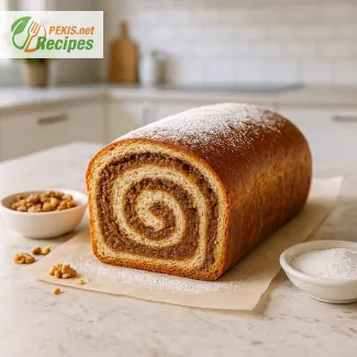 Traditional Walnut Roll “Bratova Potica” – Classic Slovenian Holiday Cake