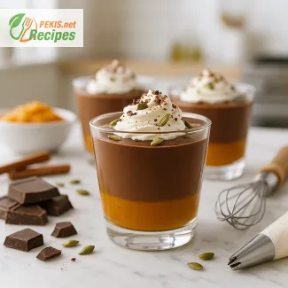 Čokoladni mousse z bučnim pirejem – popolna jesenska sladica