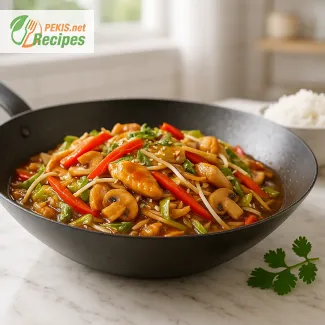 Authentic Homemade Chop Suey with Tender Vegetables and Sauce