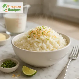 Riz à la noix de coco crémeux – recette simple pour un accompagnement parfumé