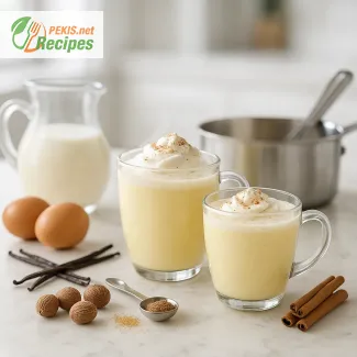 Brezalkoholni jajčni liker – kremast domač napitek za praznične dni