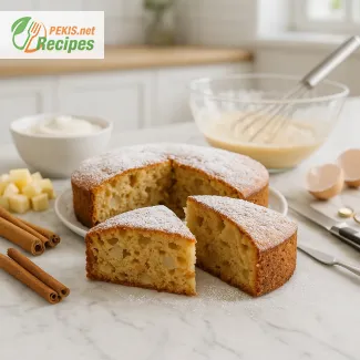 Moist Apple Cinnamon Yogurt Cake – Easy Homemade Dessert Recipe