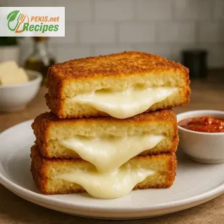 Mozzarella in Carrozza Rezept – Knuspriges italienisches Sandwich mit geschmolzenem Käse