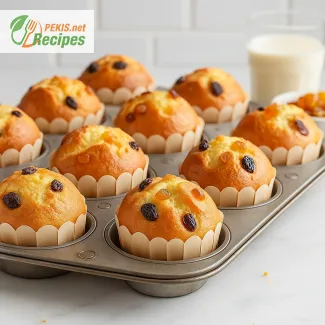 Mini-Panettone in einer Muffinform