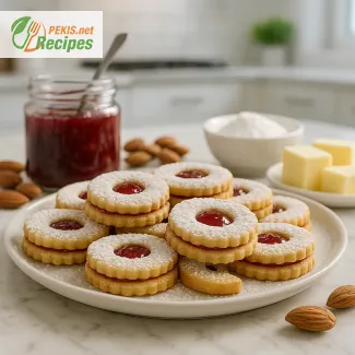 Linzer Plätzchen mit zarter Marmeladenfüllung – klassisch hausgemacht