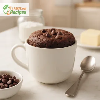 5-Minuten-Rezept für Schokoladen-Tassenkuchen