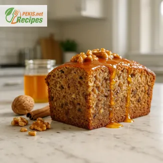 Pastel navideño con sabor a nueces y miel