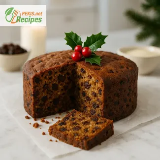 Pristna božična torta z natančnimi koraki priprave za popoln rezultat