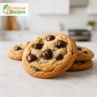 Soft bakery-style chocolate chip cookies thick & chewy recipe