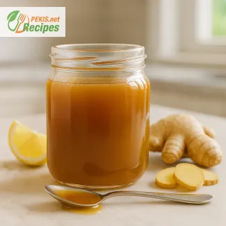 Recept za domači sirup proti kašlju iz ingverja in medu