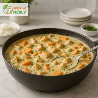 Quick Creamy Coconut Chicken Stew – Easy One-Pan Dinner Recipe