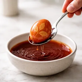 Natural Easter egg dyeing with botanical pattern, smooth glossy shell and clean finish
