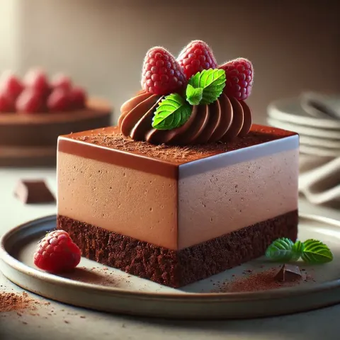Brezgrešna čokoladna mousse torta – brez peke, a polnega okusa