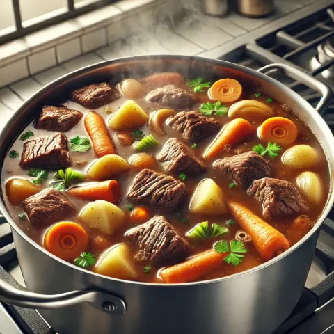 Perfect Homemade Beef Soup - An easy recipe for perfect flavor