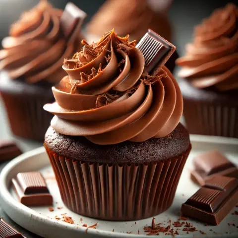 Cupcakes au chocolat crémeux – Un vrai régal pour les accros au chocolat