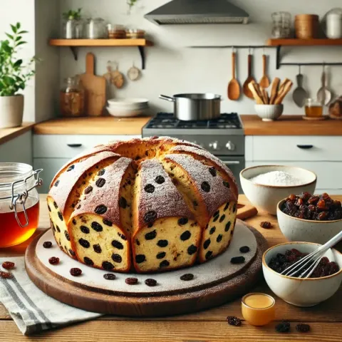 Weihnachtsbrot mit Rosinen und Honig: Ein Rezept für festliche Stimmung