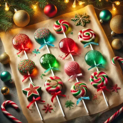 Santa's Sweets: Homemade Lollipop Recipe