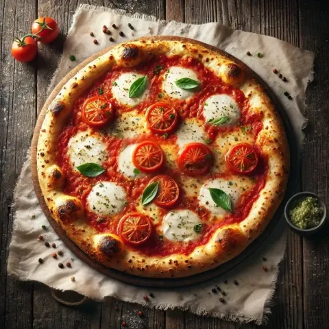 Pizza margarita clásica