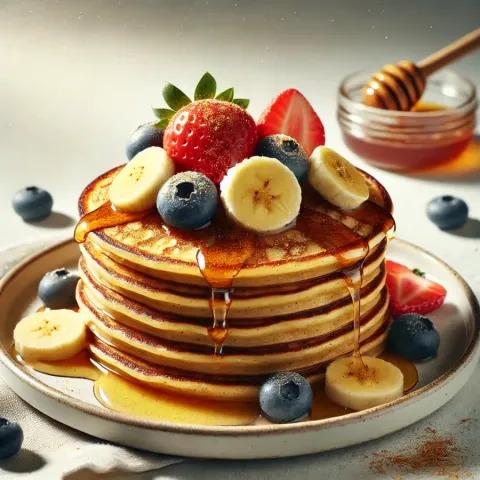 Süße Pfannkuchen ohne Mehl – Eine Schnelle und Gesunde Wahl