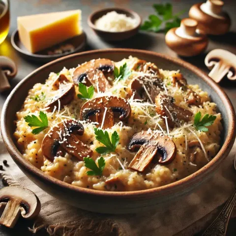 Pilzrisotto mit Parmesan – Ein Herbstklassiker aus dem Wald