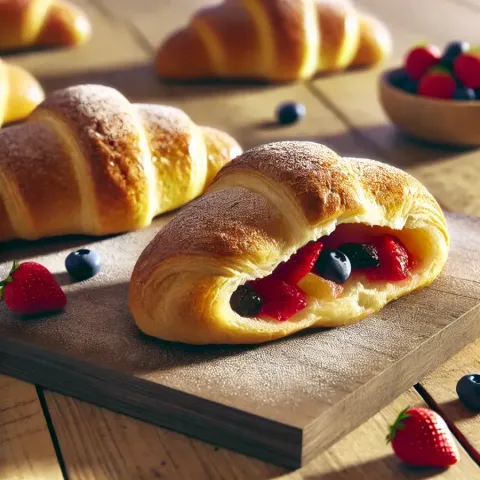 Fruit-Filled Croissants