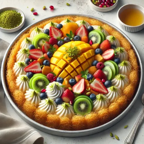 Kunafa aux fruits