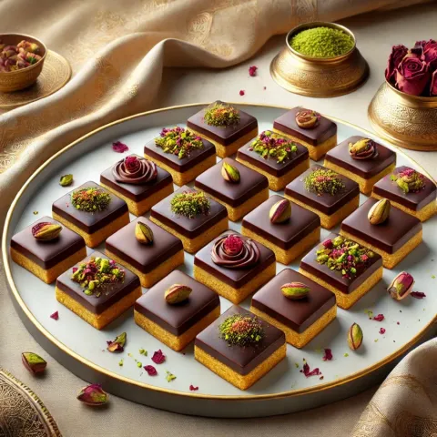 Fette di cioccolato Dubai