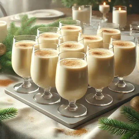 Recette facile de lait de poule pour les fêtes de fin d'année