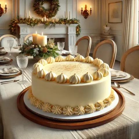 Pastel de ponche de huevo
