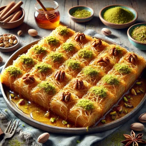 Najboljši domač recept za kadayif, ki ga morate poskusiti