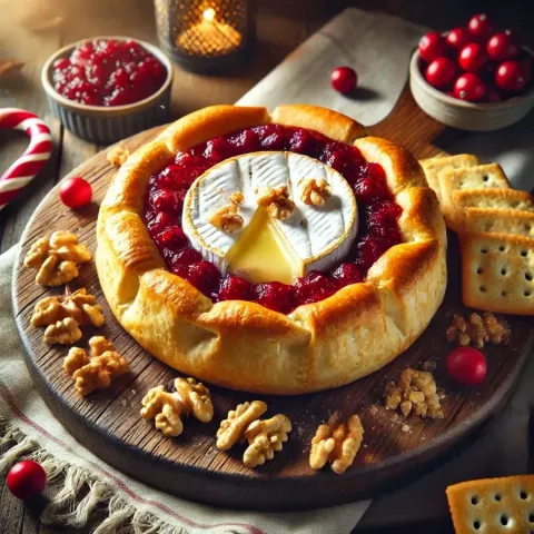 Gebackener Brie mit Preiselbeeren: Ein Muss für die Feiertage