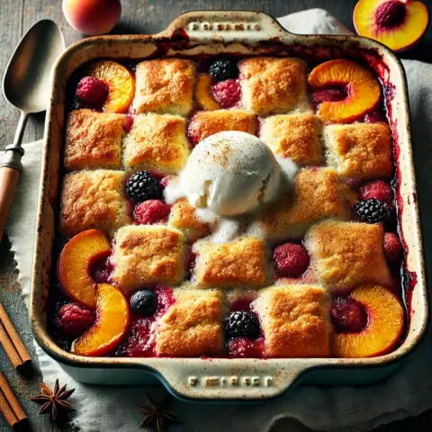 Klasični ameriški cobbler: Brezčasen recept za sladico