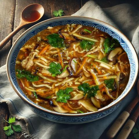 Originalni kitajski recept za kislo pekočo juho
