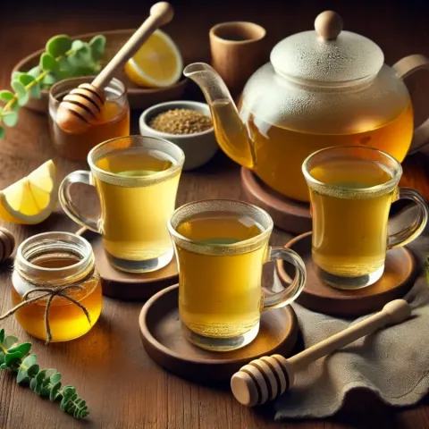 Recept za naravni čaj proti kašlju iz evkaliptusa in timijana