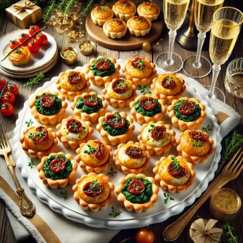 Pomysły na menu w formie bufetu sylwestrowego