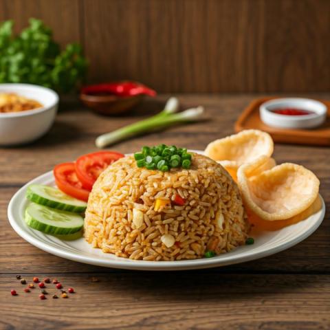 Come preparare l'autentico Nasi Goreng (riso fritto indonesiano)