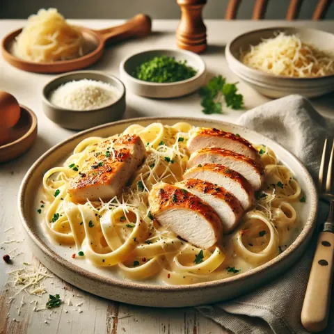 Recept za piščančji Alfredo