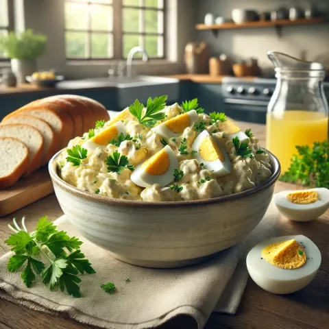 Recept za jajčno solato