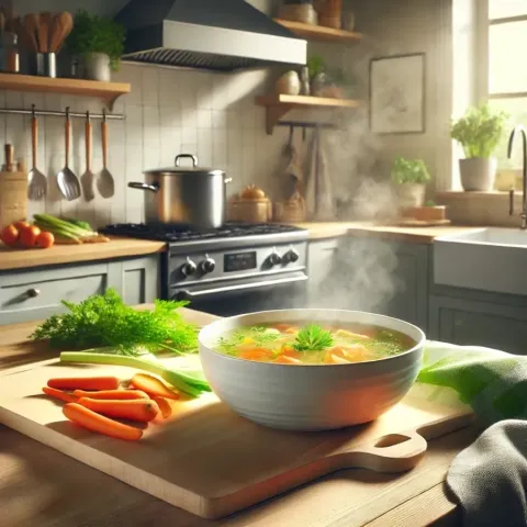 Recept za zdravo zelenjavno juho: okusna in hranljiva