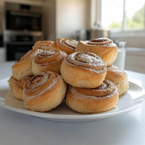 Homemade Cinnamon Rolls with Cream Cheese Icing