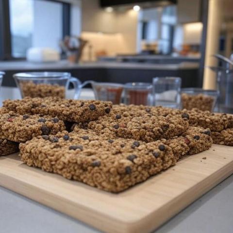 Homemade Granola Bars: Chewy and Nutritious