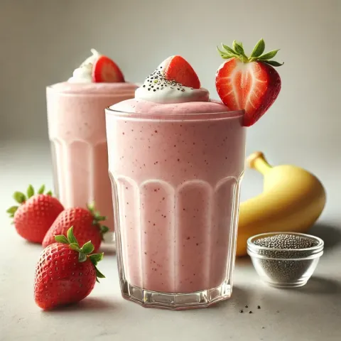 Strawberry-Banana Classic Smoothie