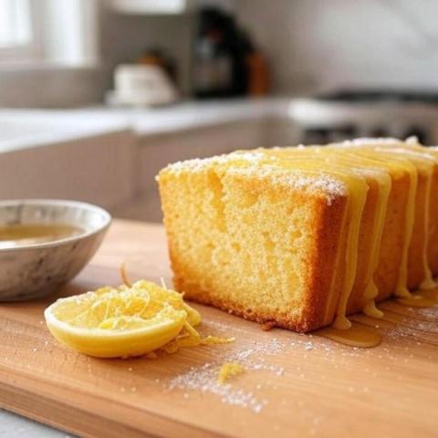 Lemon Drizzle Cake: Zesty and Moist