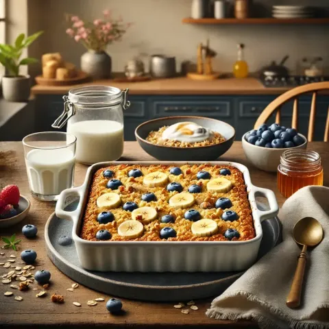 Pečeni ovseni kosmiči: Okusen in zdrav recept za pečene ovsene kosmiče